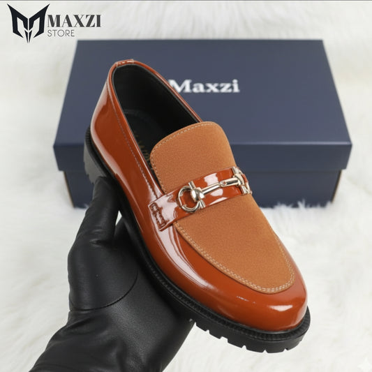 Exquisite Brown Penny Loafers for Men