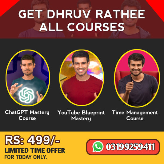 Dhruv Rathee's Exclusive Mastery Courses Bundle