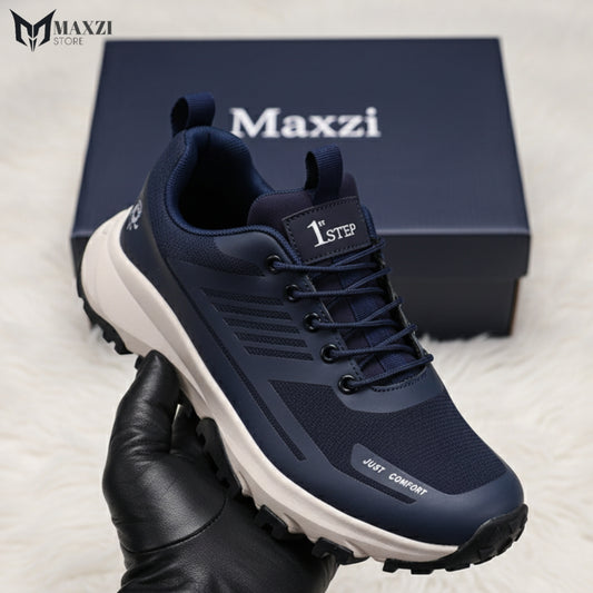 Men's Navy Outdoor Trail Sneakers